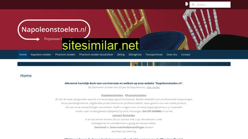 napoleonstoelen.nl alternative sites