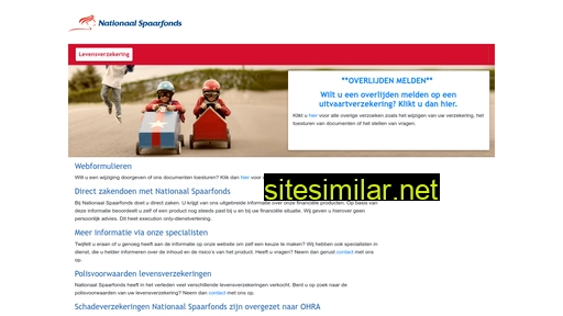 nationaalspaarfonds.nl alternative sites