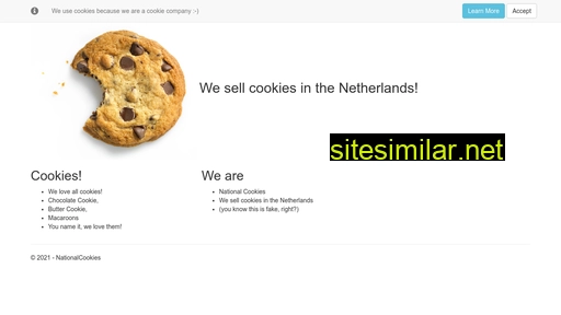 nationalcookies.nl alternative sites