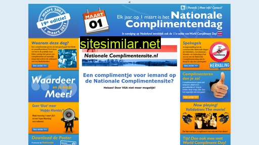 nationalecomplimentendag.nl alternative sites