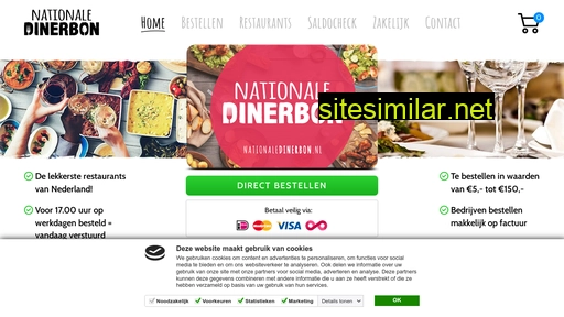nationaledinerbon.nl alternative sites