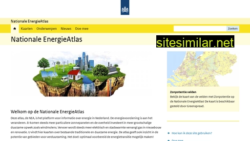 nationaleenergieatlas.nl alternative sites