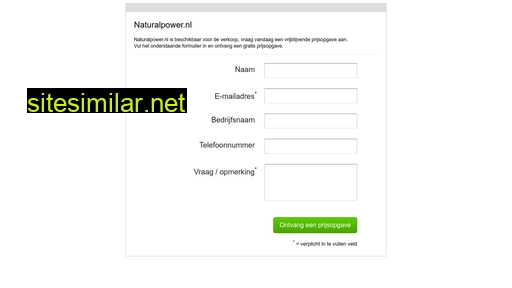 naturalpower.nl alternative sites