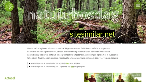 natuurbosdag.nl alternative sites