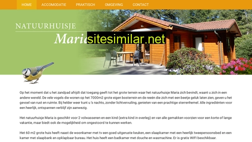 natuurhuisjemaria.nl alternative sites