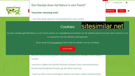 natuuriseenfeest.nl alternative sites
