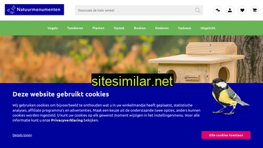 natuurmonumentenshop.nl alternative sites