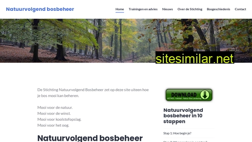 natuurvolgendbosbeheer.nl alternative sites