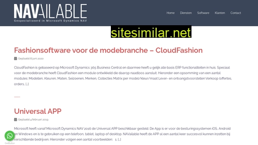navailable.nl alternative sites
