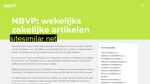 nbvp.nl alternative sites