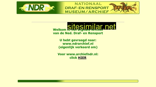 ndrarchief.nl alternative sites