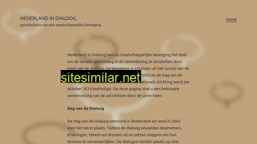 nederlandindialoog.nl alternative sites
