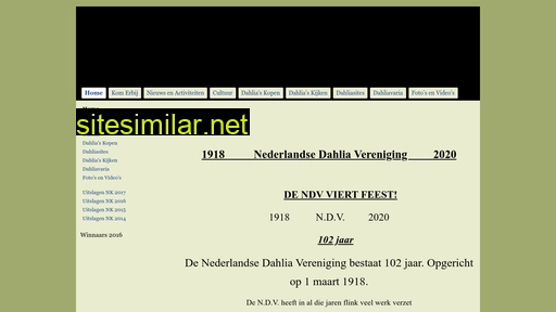Nederlandsedahliavereniging similar sites
