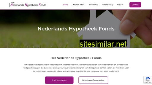 nederlandshypotheekfonds.nl alternative sites