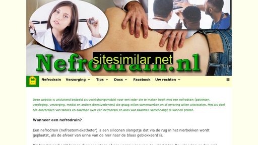nefrodrain.nl alternative sites
