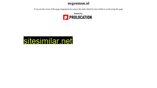 negenman.nl alternative sites