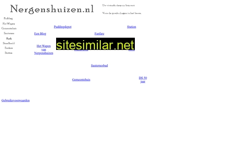 nergenshuizen.nl alternative sites