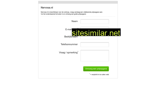 nervosa.nl alternative sites