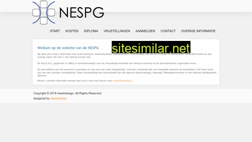 nespg.nl alternative sites