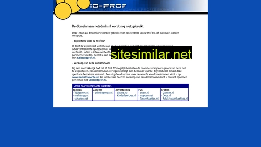 netadmin.nl alternative sites