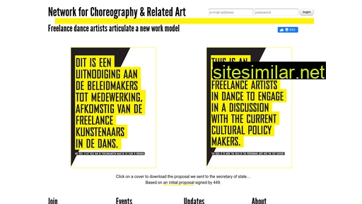 network-for-choreographic-art.nl alternative sites