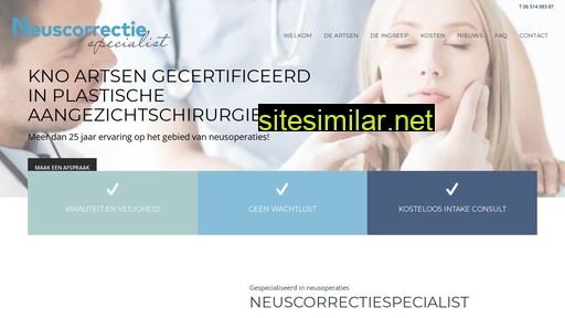 neuscorrectiespecialist.nl alternative sites
