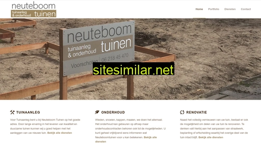 neuteboomtuinen.nl alternative sites