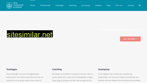 newleadershipacademy.nl alternative sites