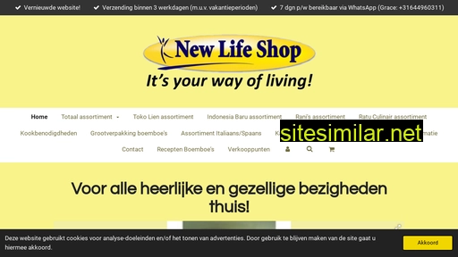 newlifeshop.nl alternative sites