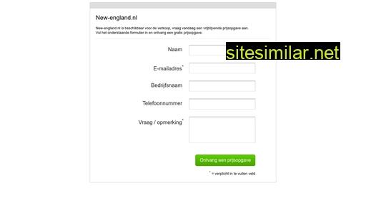 new-england.nl alternative sites