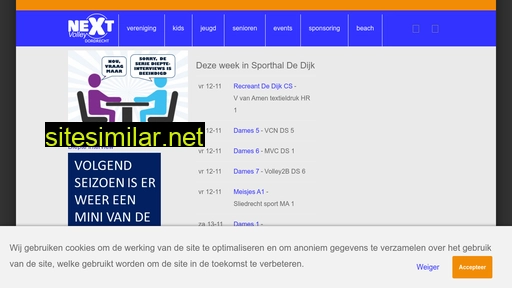 nextvolleydordrecht.nl alternative sites