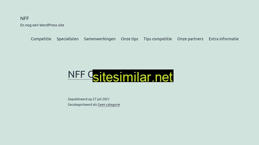 Nffonlinecompetitie similar sites