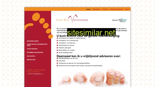 nicolewijersvoetverzorging.nl alternative sites
