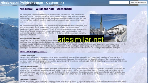 niederau.nl alternative sites