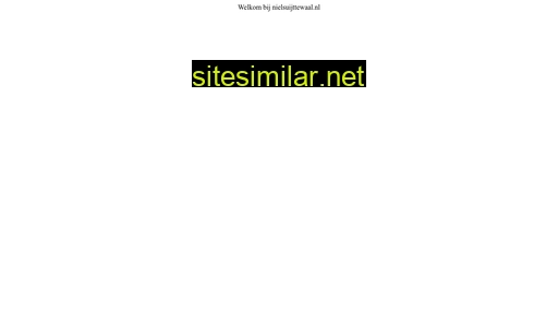 nielsuijttewaal.nl alternative sites