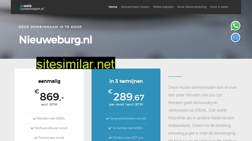 nieuweburg.nl alternative sites