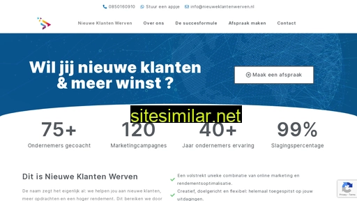 nieuweklantenwerven.nl alternative sites