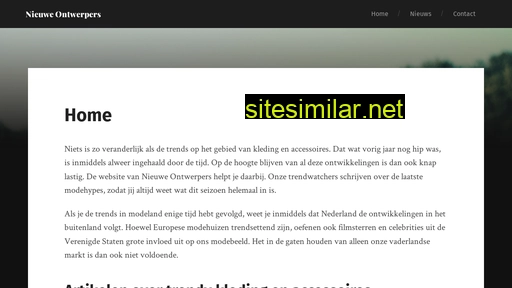 nieuweontwerpers.nl alternative sites