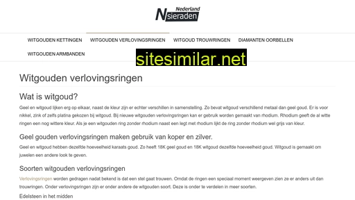 nieuwesieraden.nl alternative sites
