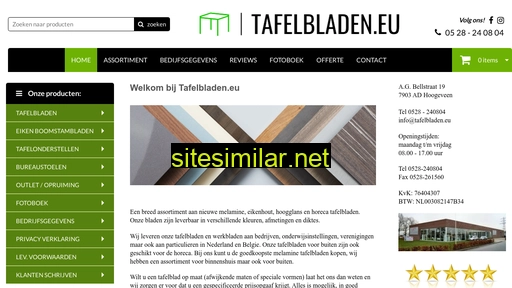 nieuwetafelbladen.nl alternative sites
