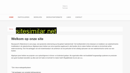 nieuwpoortswaterstroom.nl alternative sites