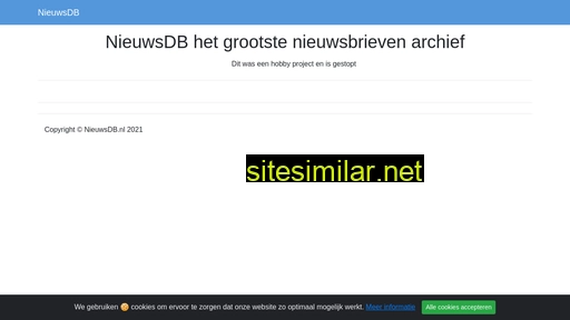 nieuwsdb.nl alternative sites