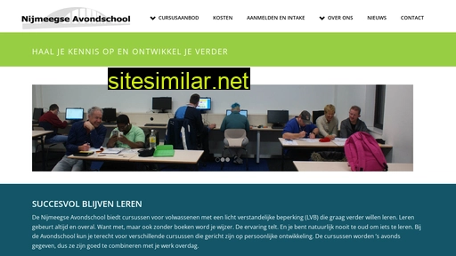 Nijmeegse-avondschool similar sites