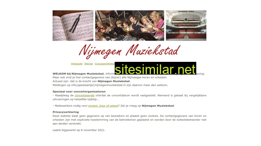 nijmegenmuziekstad.nl alternative sites