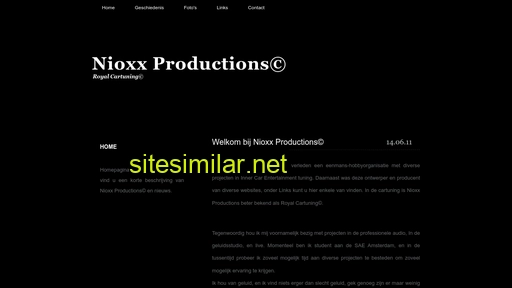 nioxxproductions.nl alternative sites
