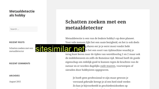 nkmetaaldetectie.nl alternative sites