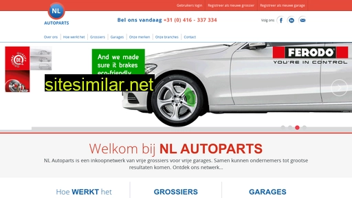nlautoparts.nl alternative sites