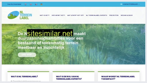 nlterreinlabel.nl alternative sites