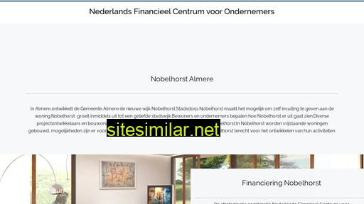 nobelhorstalmere.nl alternative sites