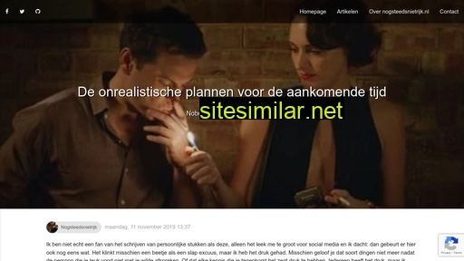 nogsteedsnietrijk.nl alternative sites
